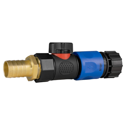 19mm Brass Barb with BSPF-Quick Connect Valve & Hose Connector 3/4" BSPF - Best4Trade-Retail Garden watering