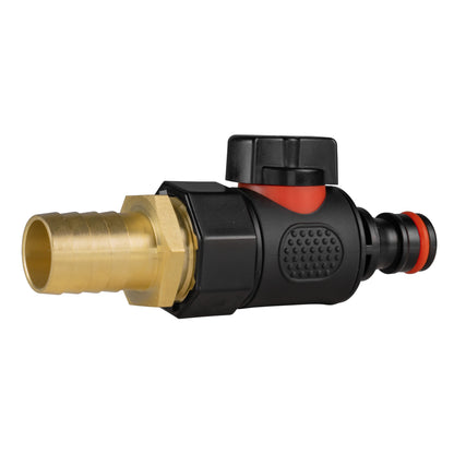 Brass Barb with BSPF Thread-Quick Connect Male Valve - Best4Trade-Retail Garden watering