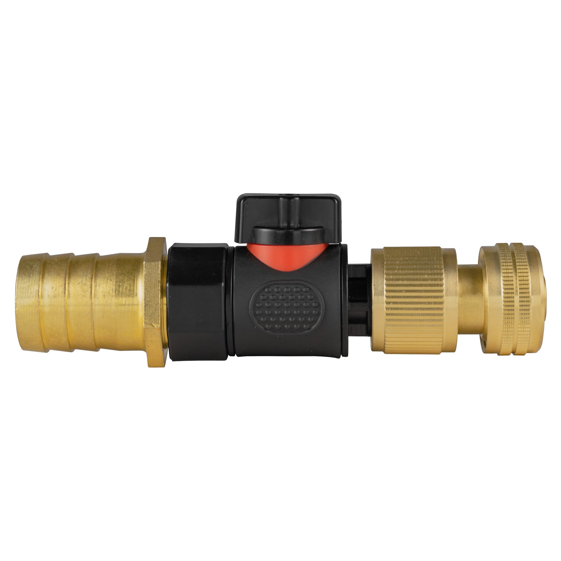 25mm Brass Barb with BSPF-Quick Connect Valve & Hose Connector Brass - Best4Trade-Retail Garden watering