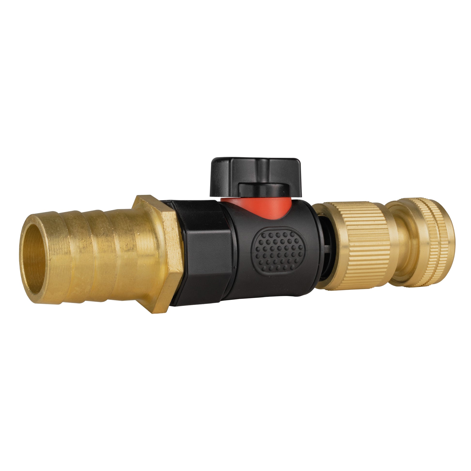 25mm Brass Barb with BSPF-Quick Connect Valve & Hose Connector Brass - Best4Trade-Retail Garden watering