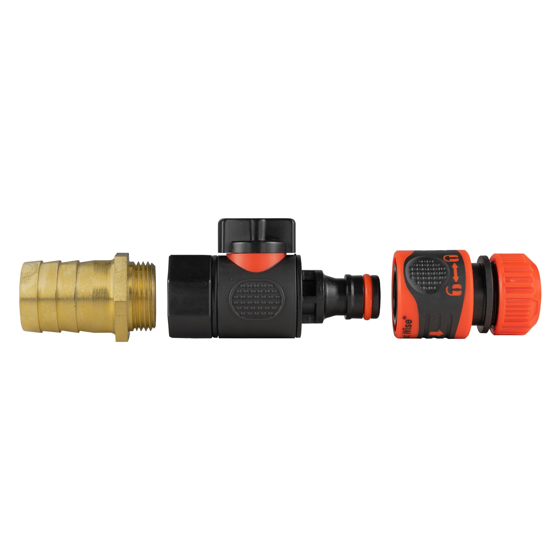 25mm Brass Barb with BSPF-Quick Connect Valve & Hose Connector Lock - Best4Trade-Retail Garden watering