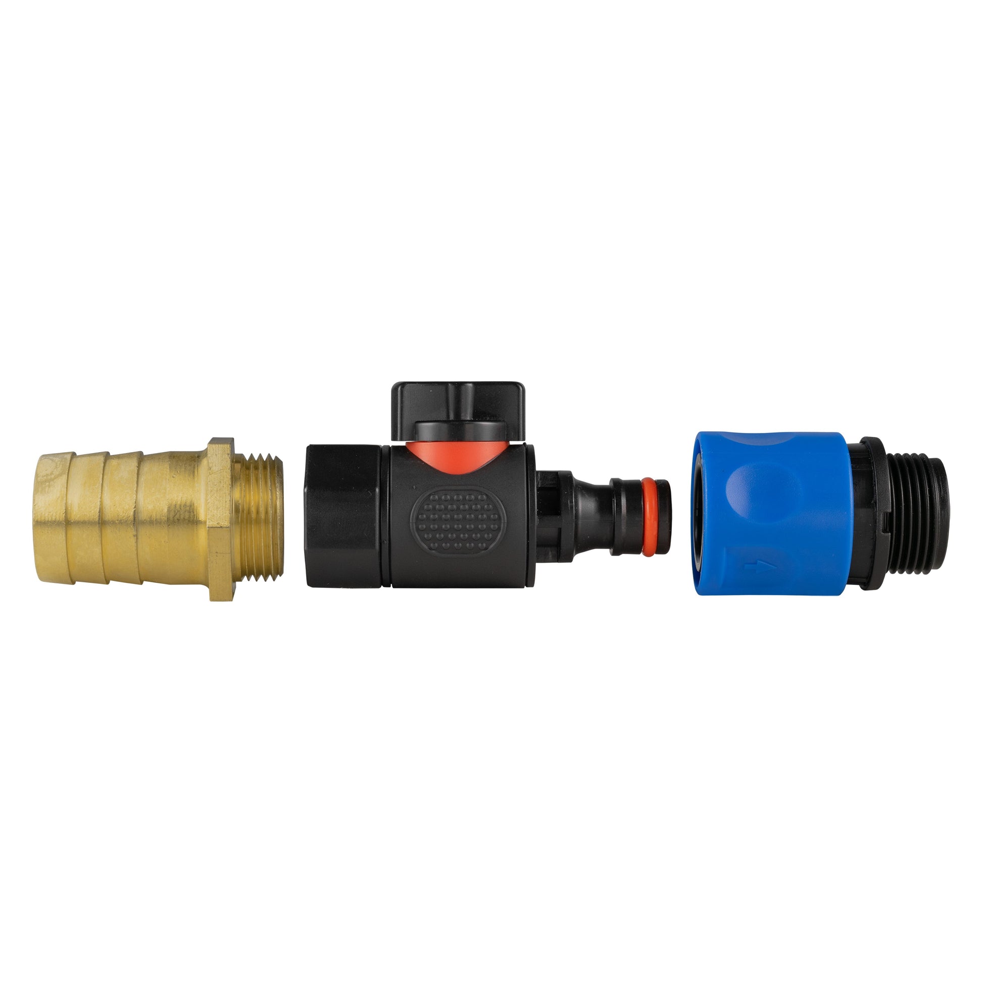 25mm Brass Barb with BSPF-Quick Connect Valve & Hose Connector 3/4" BSPM - Best4Trade-Retail Garden watering