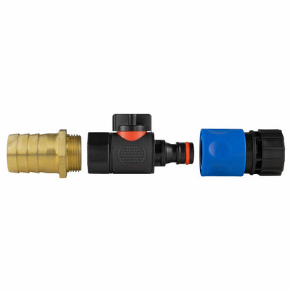 25mm Brass Barb with BSPF-Quick Connect Valve & Hose Connector 3/4" BSPF - Best4Trade-Retail Garden watering