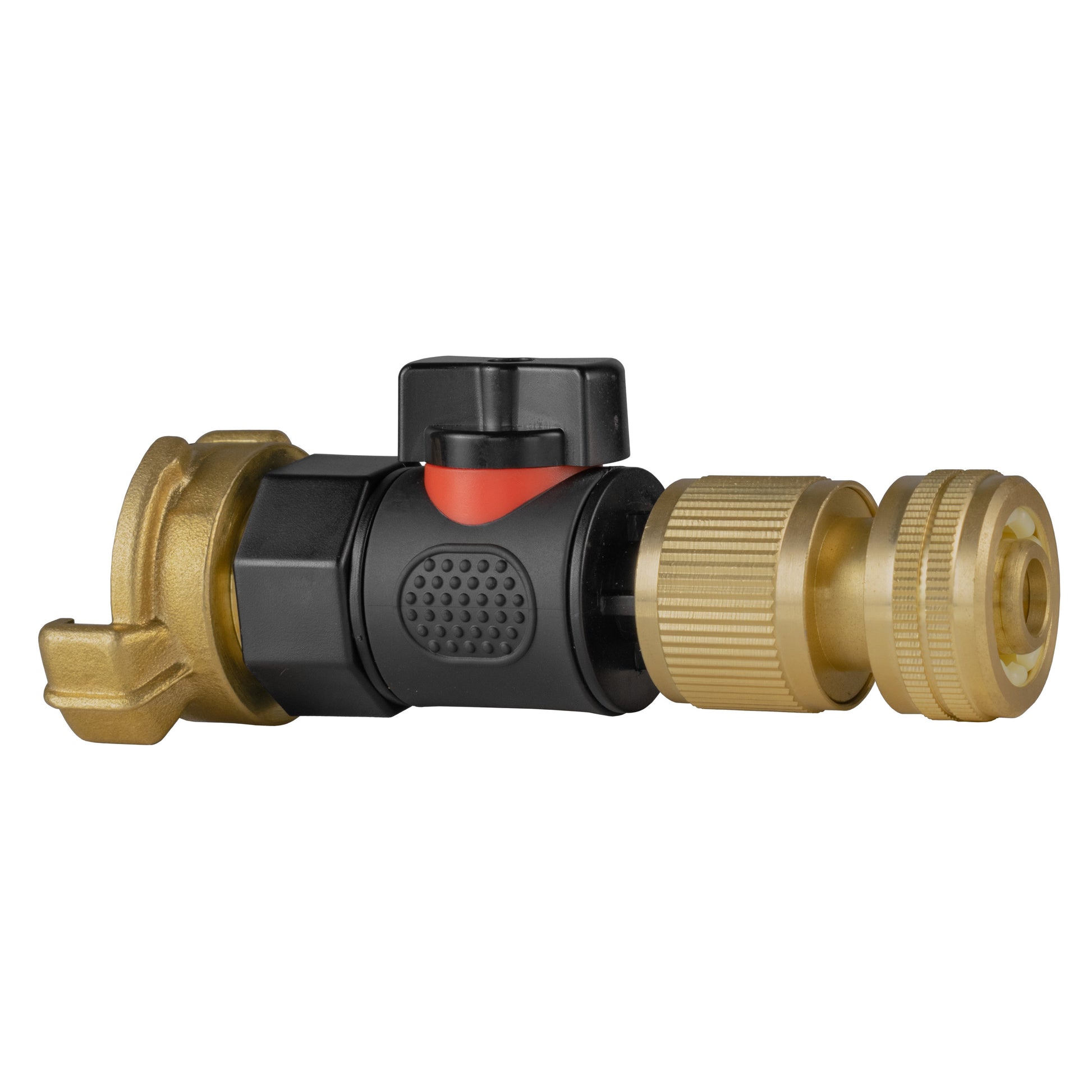Geka Type Connector with BSPF-Quick Connect Valve & Hose Connector Brass - Best4Trade-Retail Garden watering