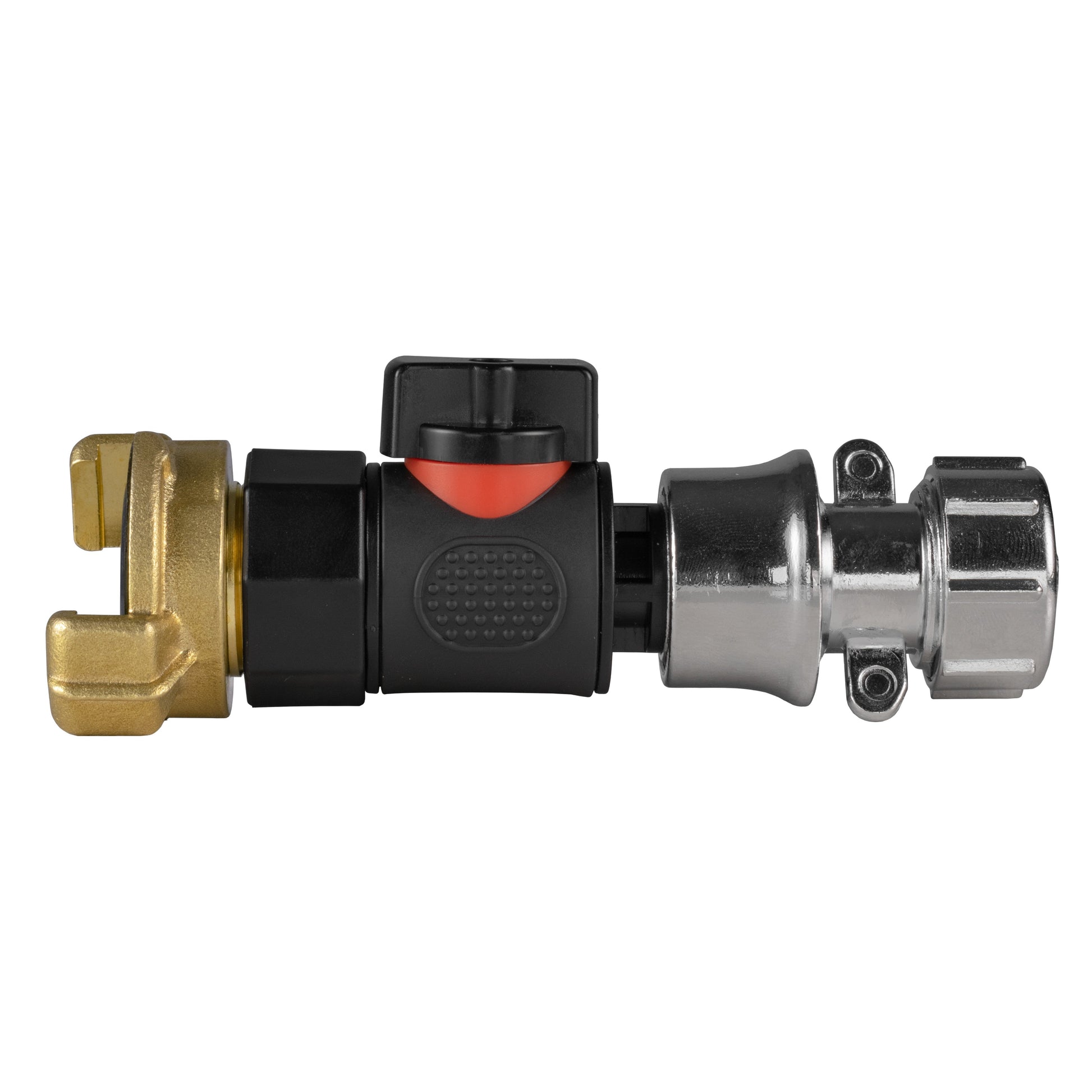 Geka Type Connector with BSPF-Quick Connect Valve & Hose Connector Zinc - Best4Trade-Retail Garden watering