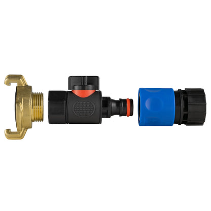 Geka Type Connector with BSPF-Quick Connect Valve & Hose Connector 3/4" BSPF - Best4Trade-Retail Garden watering