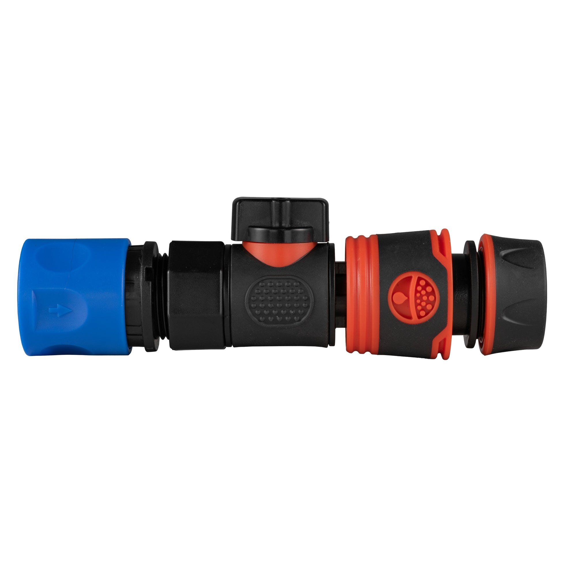 Hose Connector Blue with BSPF- Quick Connect Valve & Hose Connector Black Soft - Best4Trade-Retail Garden watering
