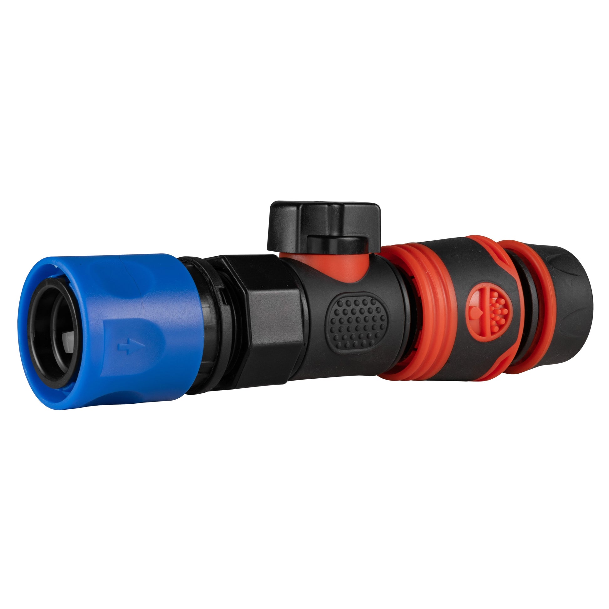 Hose Connector Blue with BSPF- Quick Connect Valve & Hose Connector Black Soft - Best4Trade-Retail Garden watering