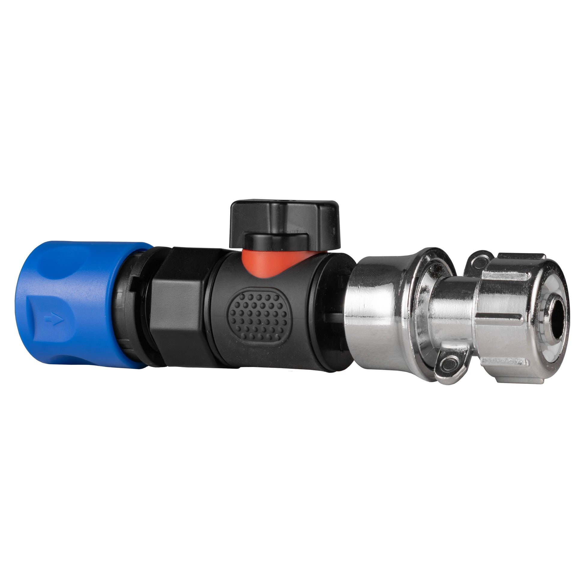 Hose Connector Blue with BSPF- Quick Connect Valve & Hose Connector Zinc - Best4Trade-Retail Garden watering