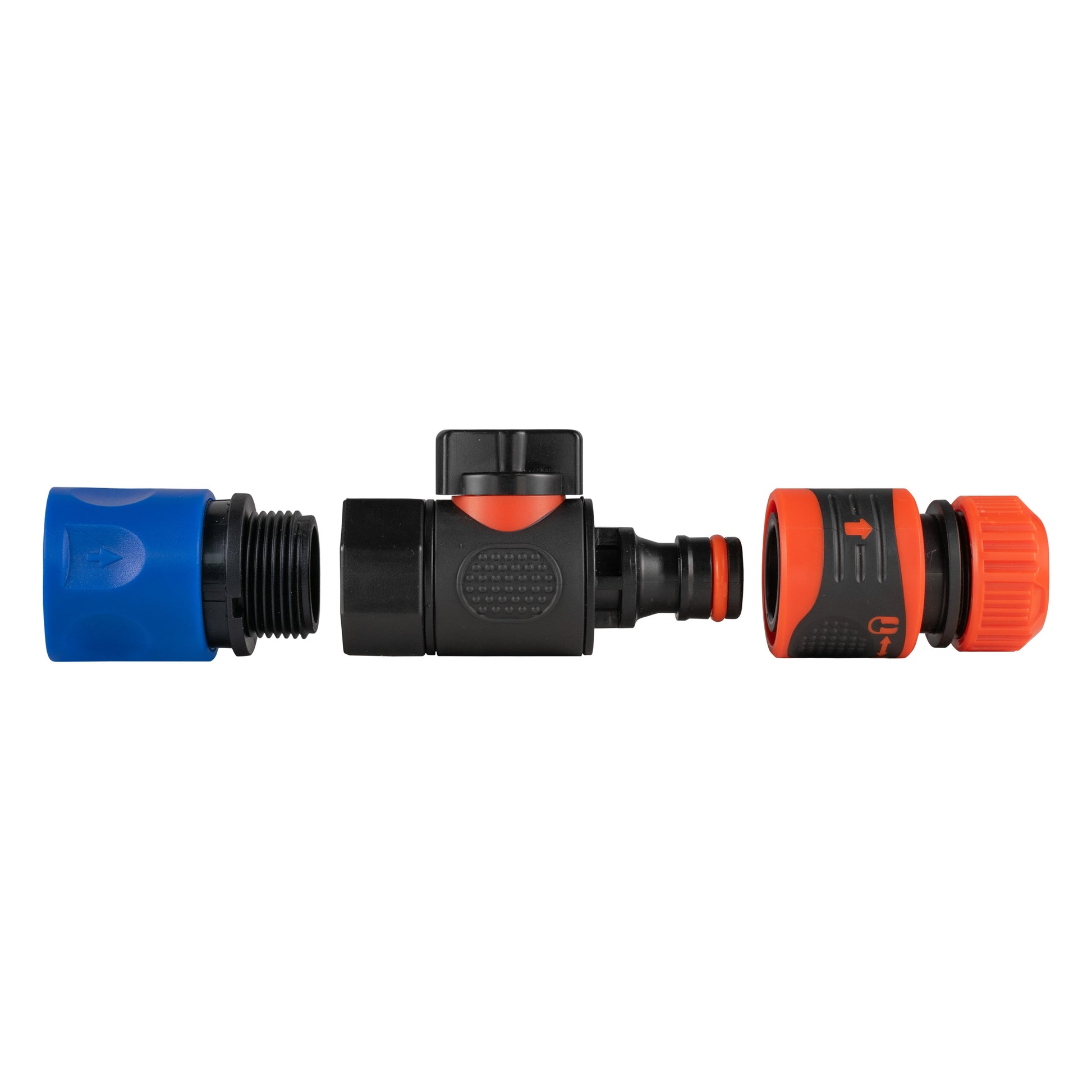 Hose Connector Blue with BSPF- Quick Connect Valve & Hose Connector Lock - Best4Trade-Retail Garden watering