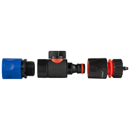 Hose Connector Blue with BSPF- Quick Connect Valve & Hose Connector 4mm Barb - Best4Trade-Retail Garden watering