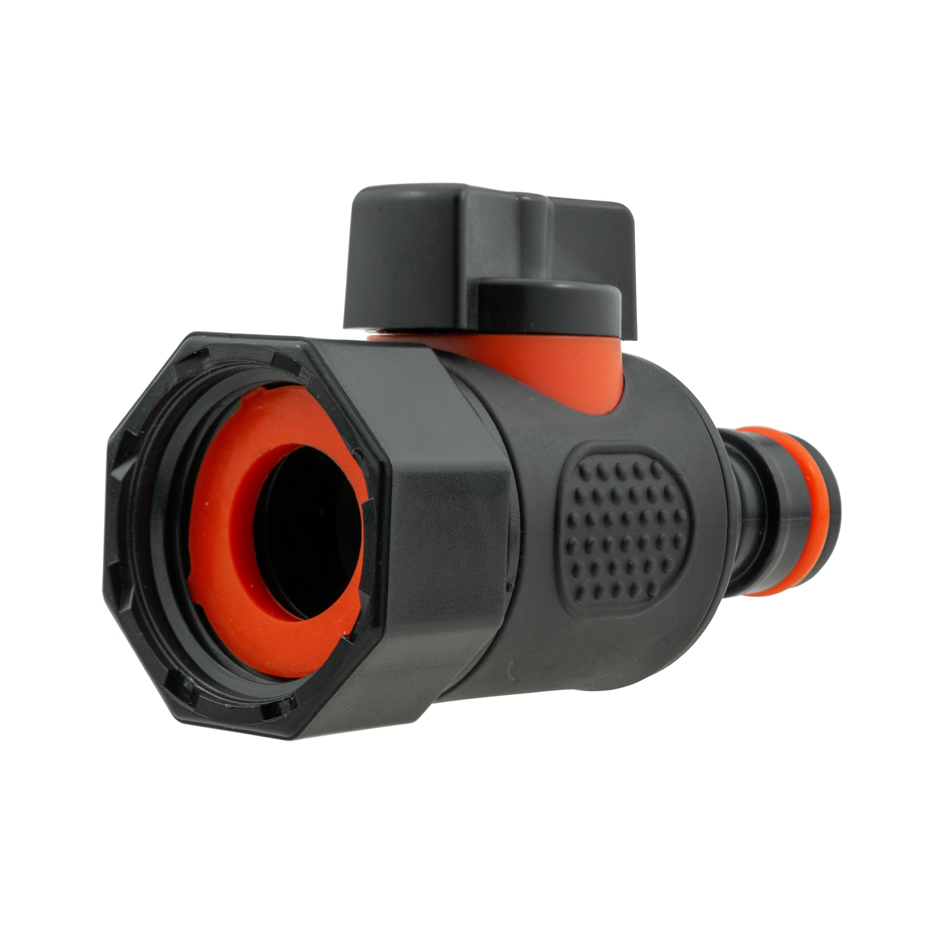 Water Butt Connector 3/4" BSP with BSPF-Quick Connect Valve & Hose Connector Black - Best4Trade-Retail Garden watering