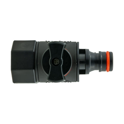 Geka Type Connector with BSPF-Quick Connect Valve & Hose Connector 4mm Barb - Best4Trade-Retail Garden watering