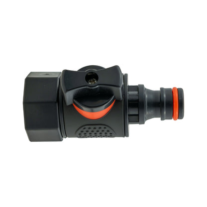 Geka Type Connector with BSPF-Quick Connect Valve & Hose Connector 4mm Barb - Best4Trade-Retail Garden watering