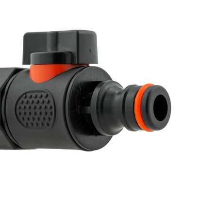 Geka Type Connector with BSPF-Quick Connect Valve & Hose Connector 4mm Barb - Best4Trade-Retail Garden watering