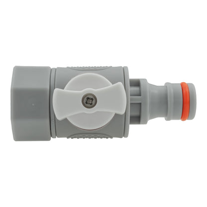 Drain Kit Plug Valve Outlet (Grey) - Best4Trade-Retail Garden watering