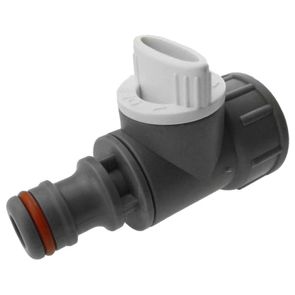 Tap Adapter with Valve 3/4" BSPF – Snap-On Connector WL - Best4Trade-Retail Garden watering