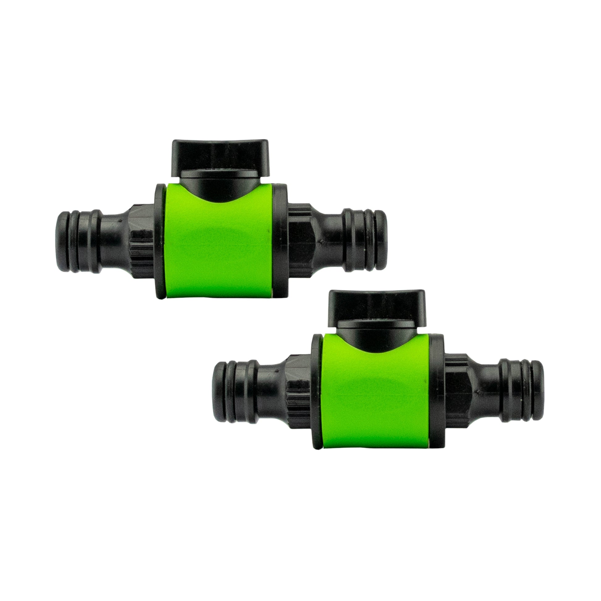 Cost Wise Snap On Male-Male In Line Valve Kit Black/Green - Best4Trade-Retail Garden watering