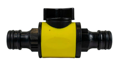 Cost Wise Snap On Male-Male In Line Valve Kit Yellow/Black - Best4Trade-Retail Garden watering