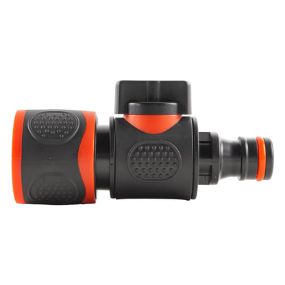 In Line Soft Touch Valve Snap-On Female To Male Black - Best4Trade-Retail Garden watering