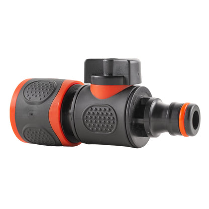 In Line Soft Touch Valve Snap-On Female To Male Black - Best4Trade-Retail Garden watering