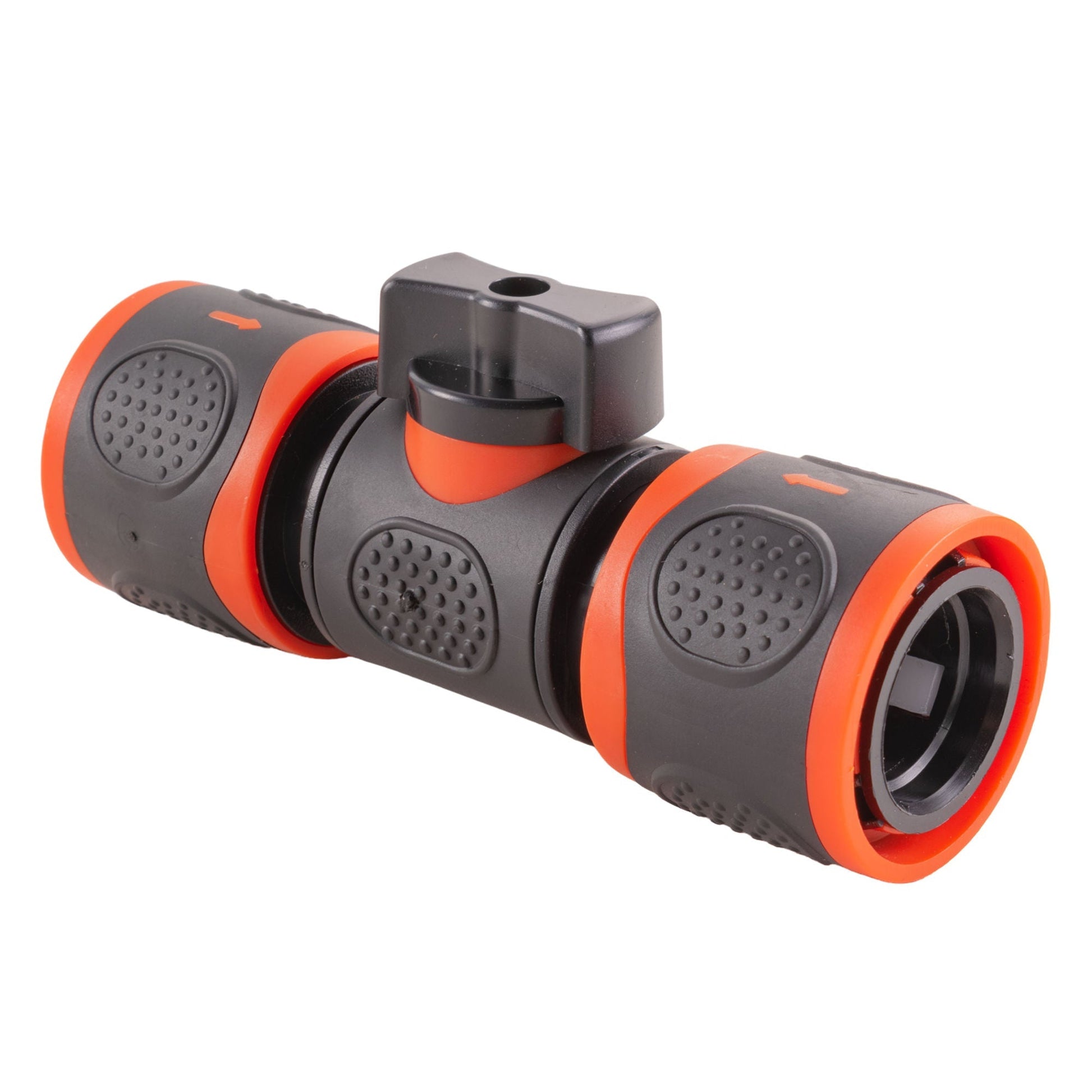 In Line Soft Touch Valve Snap-On Female Black - Best4Trade-Retail Garden watering