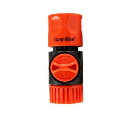 Cost Wise Female Connector with Valve And 3/4" BSPF Inlet - Best4Trade-Retail Garden watering