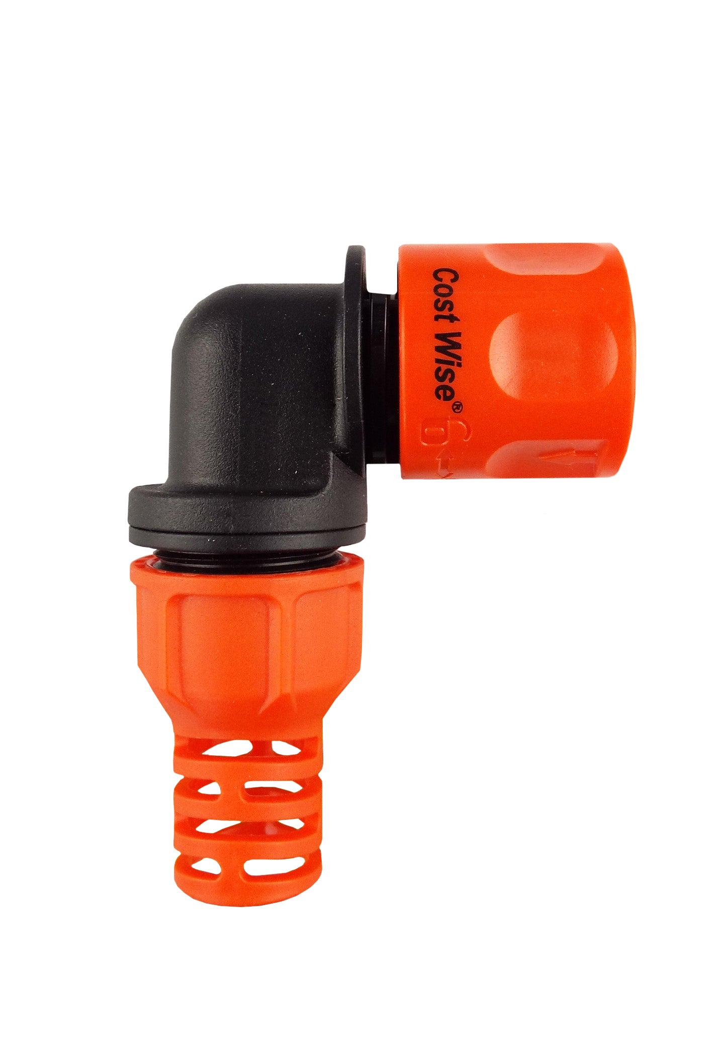 Cost Wise Angle Hose Connector with Lock - Best4Trade-Retail Garden watering