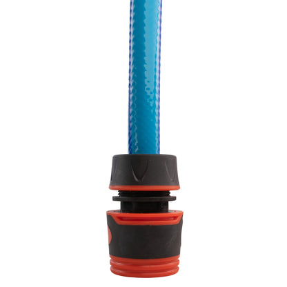 Geka Type Connector with BSPF-Quick Connect Valve & Hose Connector Black Soft - Best4Trade-Retail Garden watering