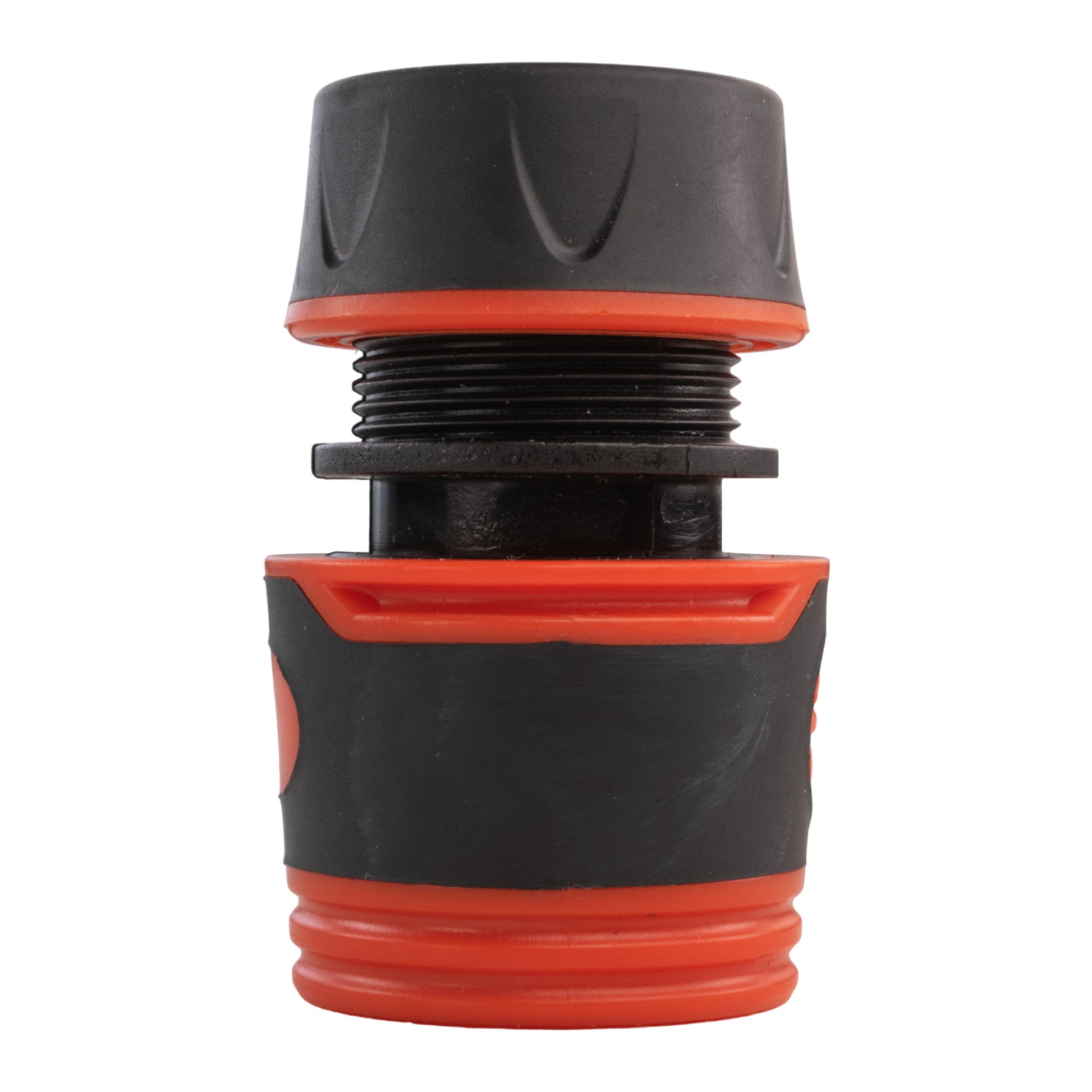 Female Soft Touch Hose Connector 1/2" or 5/8" Hose, Black - Best4Trade-Retail Garden watering