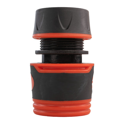 Female Soft Touch Hose Connector 1/2" or 5/8" Hose, Black - Best4Trade-Retail Garden watering