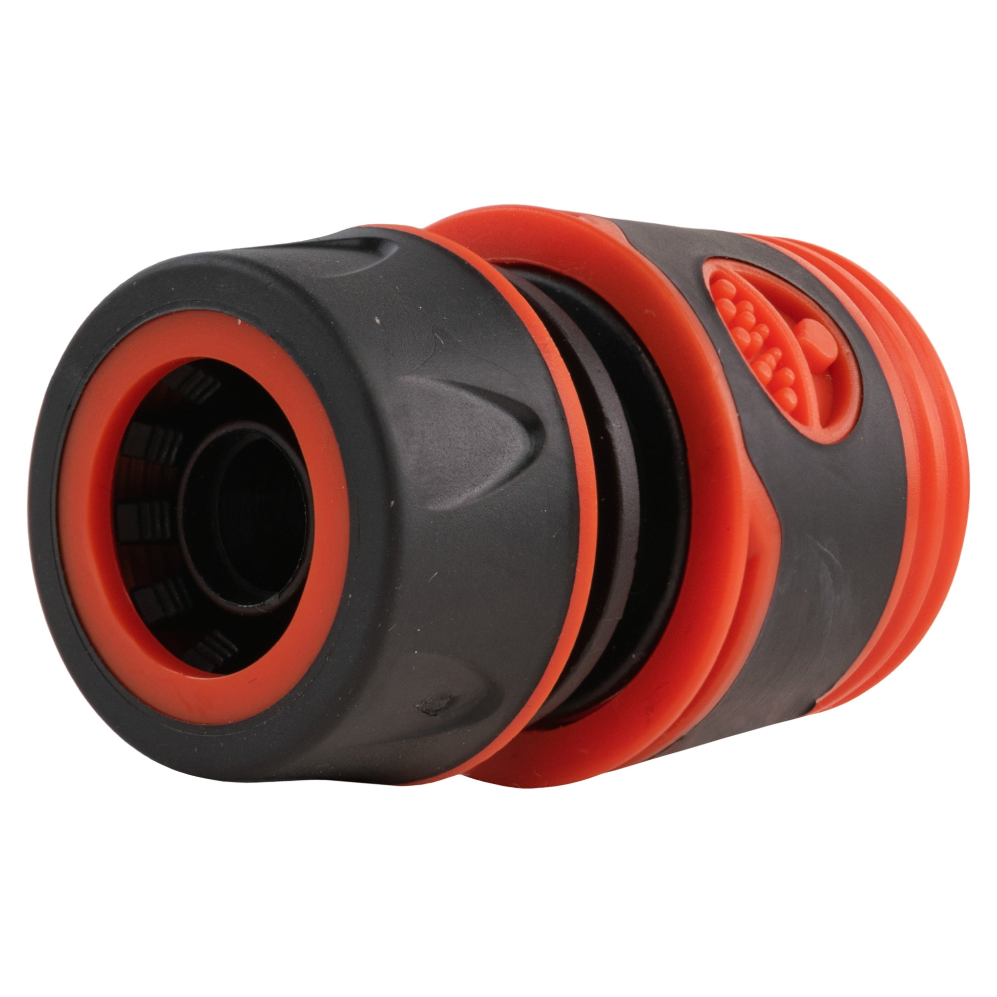 16mm Barbed Straight with BSPF-Quick Connect Valve & Hose Connector Black Soft - Best4Trade-Retail Garden watering