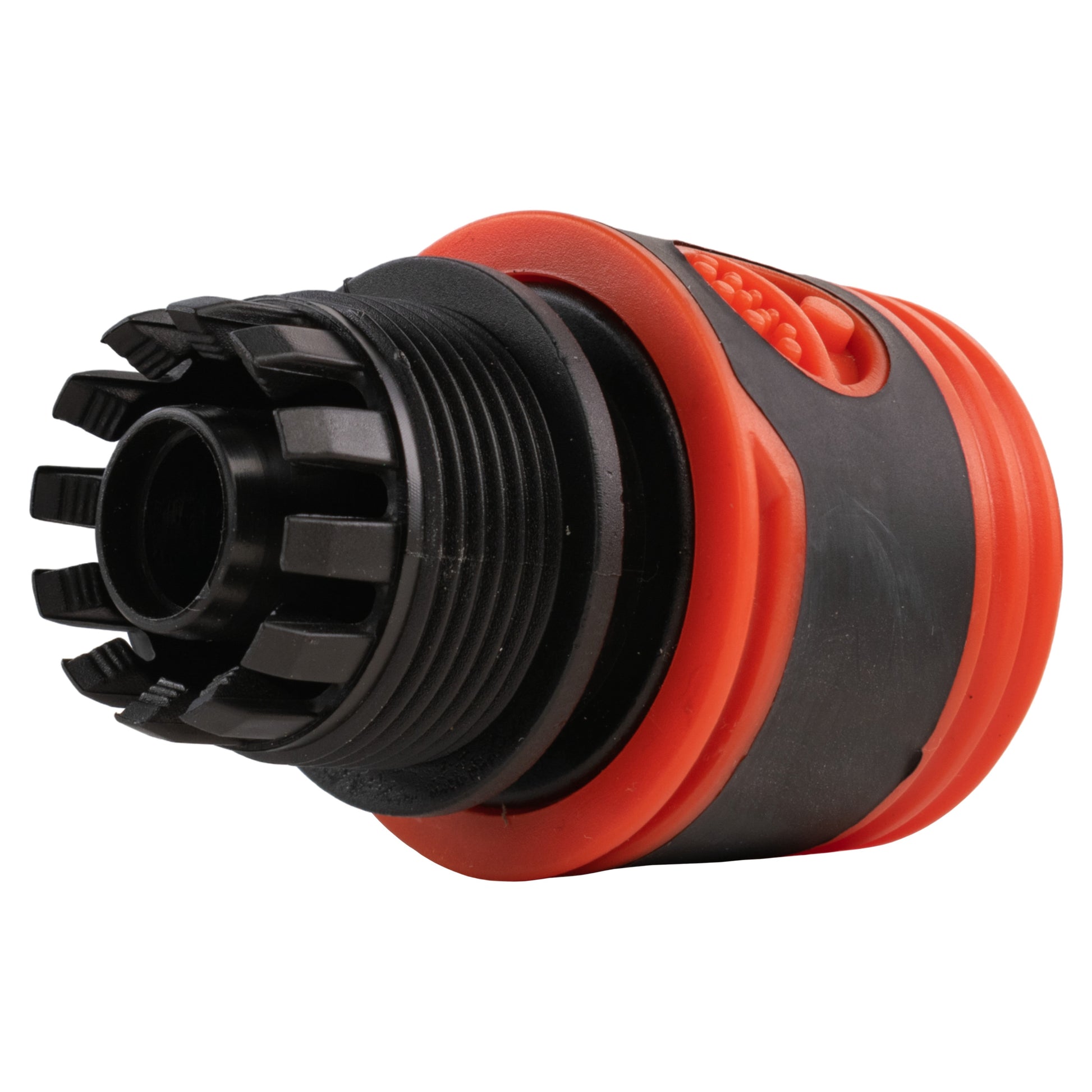 16mm Barbed Straight with BSPF-Quick Connect Valve & Hose Connector Black Soft - Best4Trade-Retail Garden watering