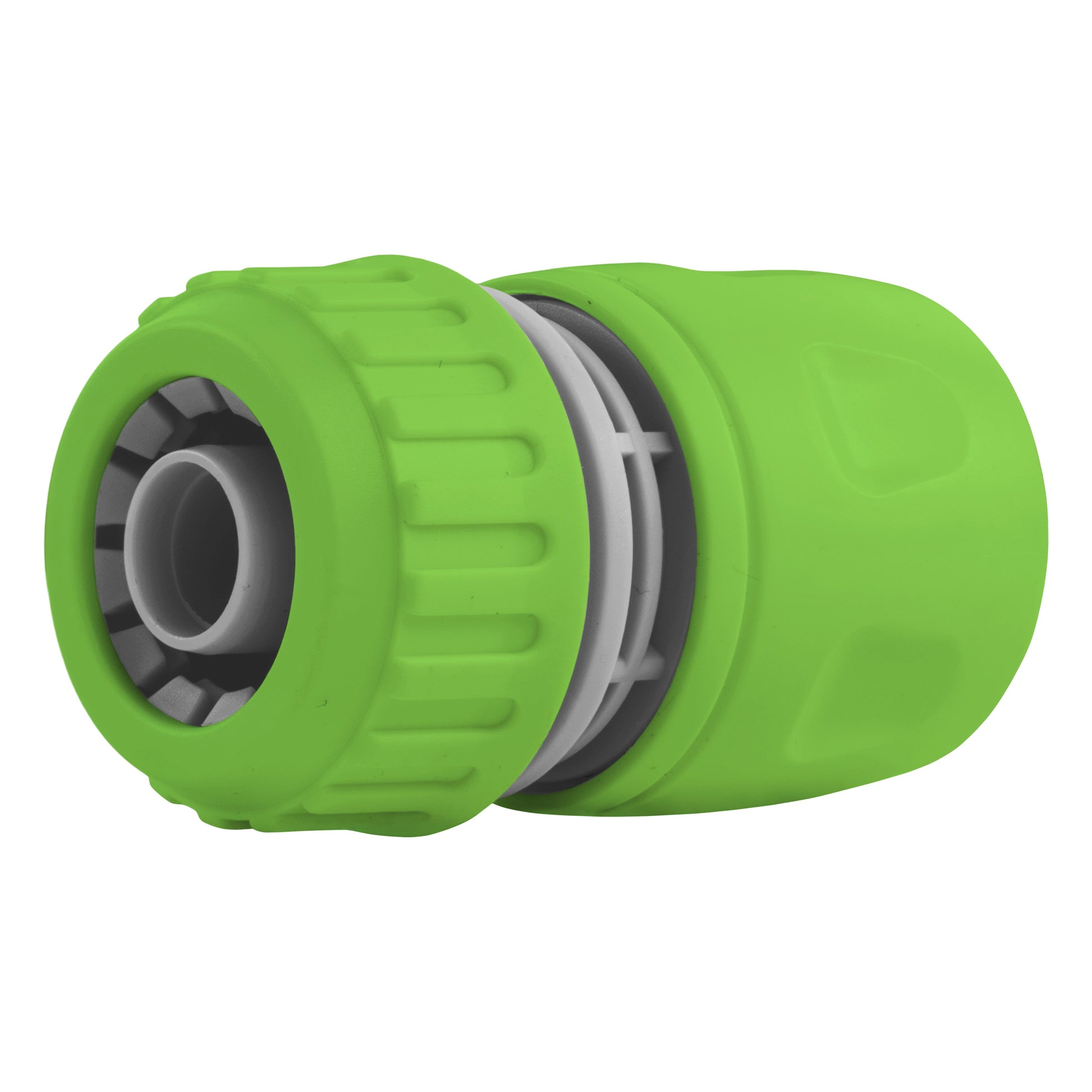 Female Hose Connector, 1/2" or 5/8" Hose, Green/Gray - Best4Trade-Retail Garden watering