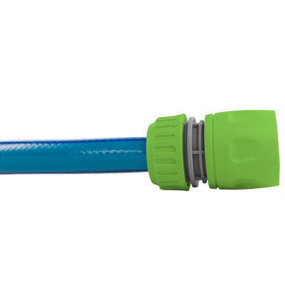 Female Hose Connector, 1/2" or 5/8" Hose, Green/Gray - Best4Trade-Retail Garden watering