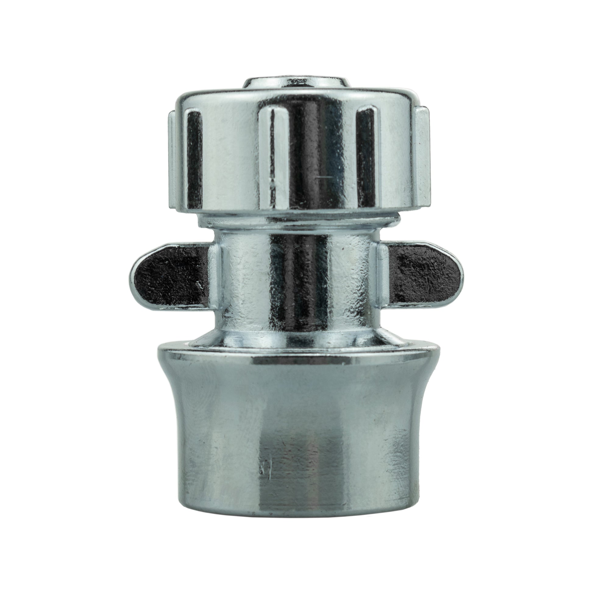 19mm Brass Barb with BSPF-Quick Connect Valve & Hose Connector Zinc - Best4Trade-Retail Garden watering
