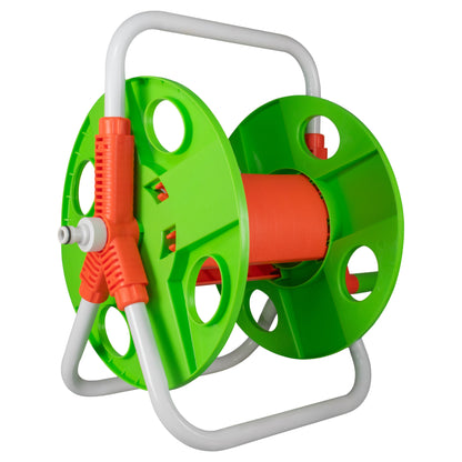 Hose Reel for 20m 1/2" Garden Hose Green - Best4Trade-Retail Hose Reel