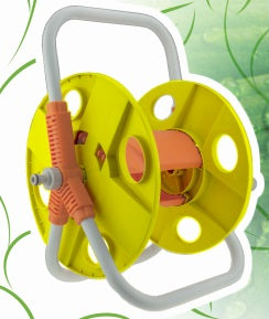 Hose Reel for 20m 1/2" Garden Hose Yellow - Best4Trade-Retail Hose Reel