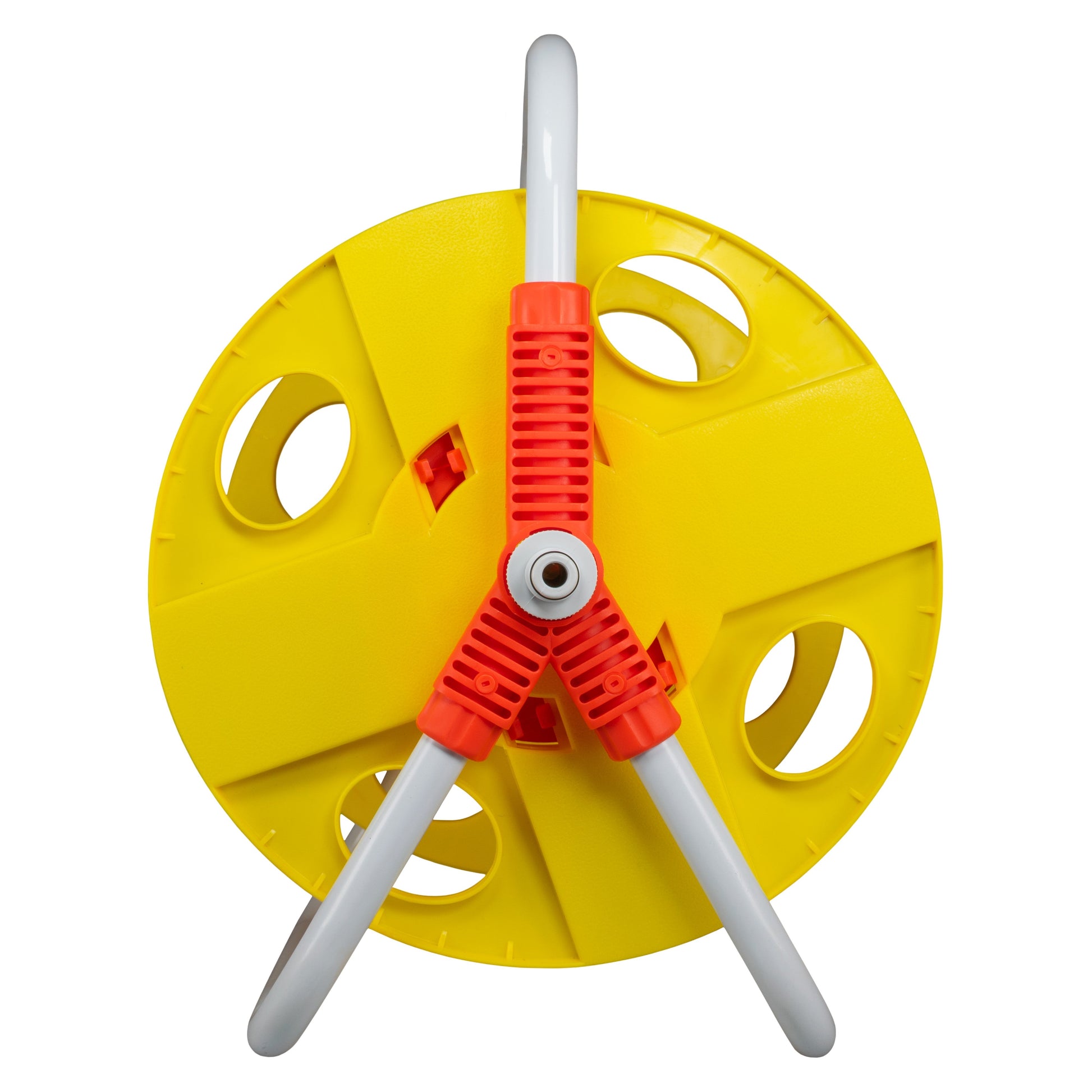 Hose Reel for 20m 1/2" Garden Hose Yellow - Best4Trade-Retail Hose Reel