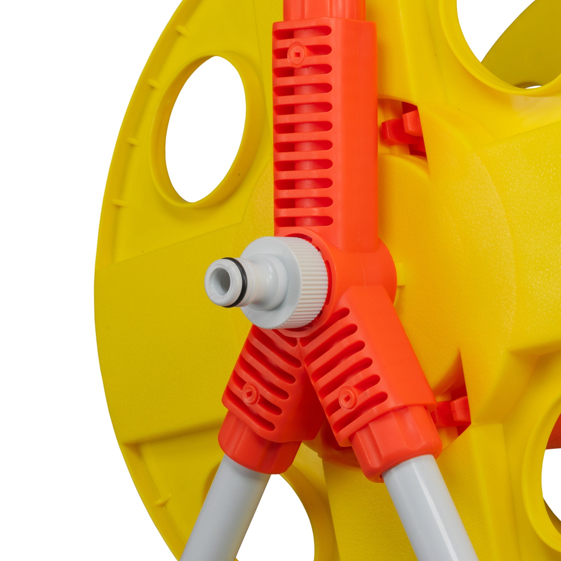 Hose Reel for 20m 1/2" Garden Hose Yellow - Best4Trade-Retail Hose Reel