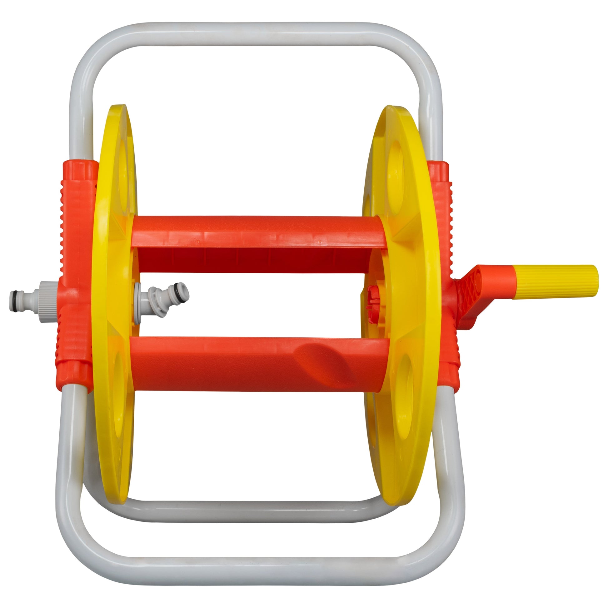 Hose Reel for 20m 1/2" Garden Hose Yellow - Best4Trade-Retail Hose Reel
