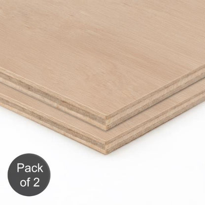 Hardwood Plywood (EN636-2) 4mm Pack of 2