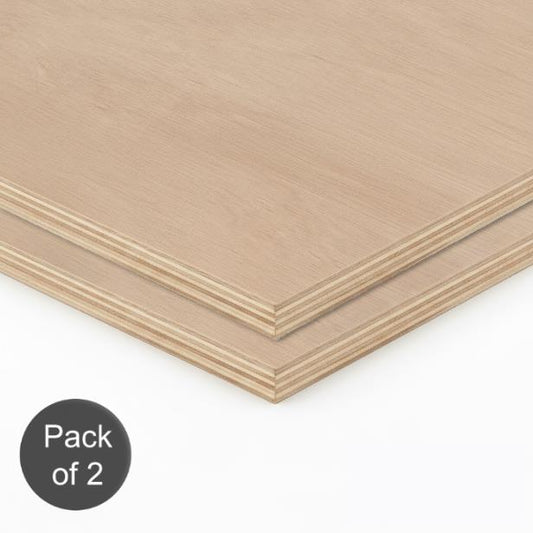 Hardwood Plywood (EN636-2) 9mm - Pack of 2