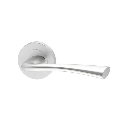 Havel SCP Lever / Round Rose T/R Bathroom Handle Pack - 75mm - XL Joinery