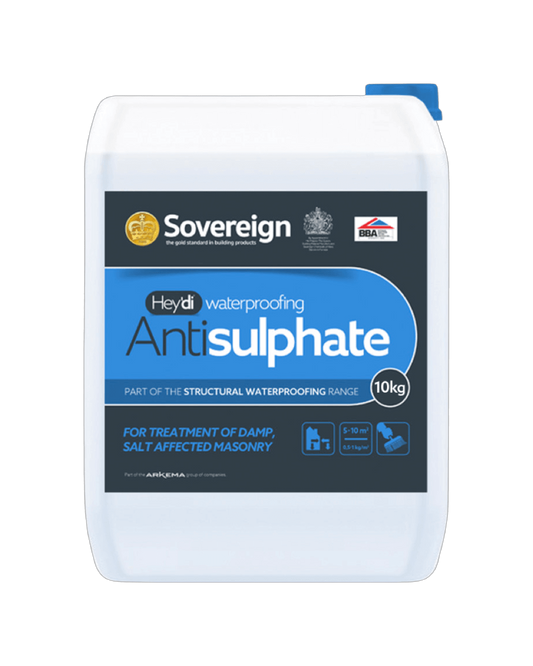Sovereign Hey’di Antisulphate - Advanced Salt Neutralising Treatment for Damp & Salt‑Affected Masonry