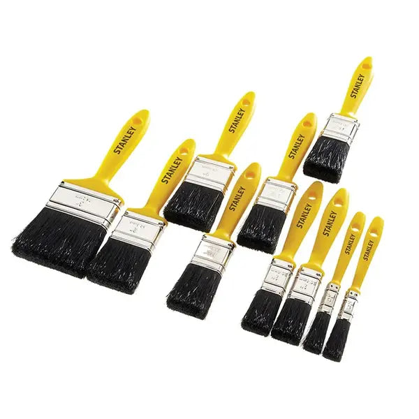 Hobby Paint Brush Set of 10 - Stanley