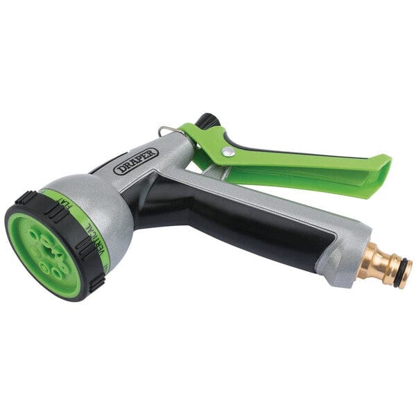 Hose 8 Pattern Spray Gun - Draper