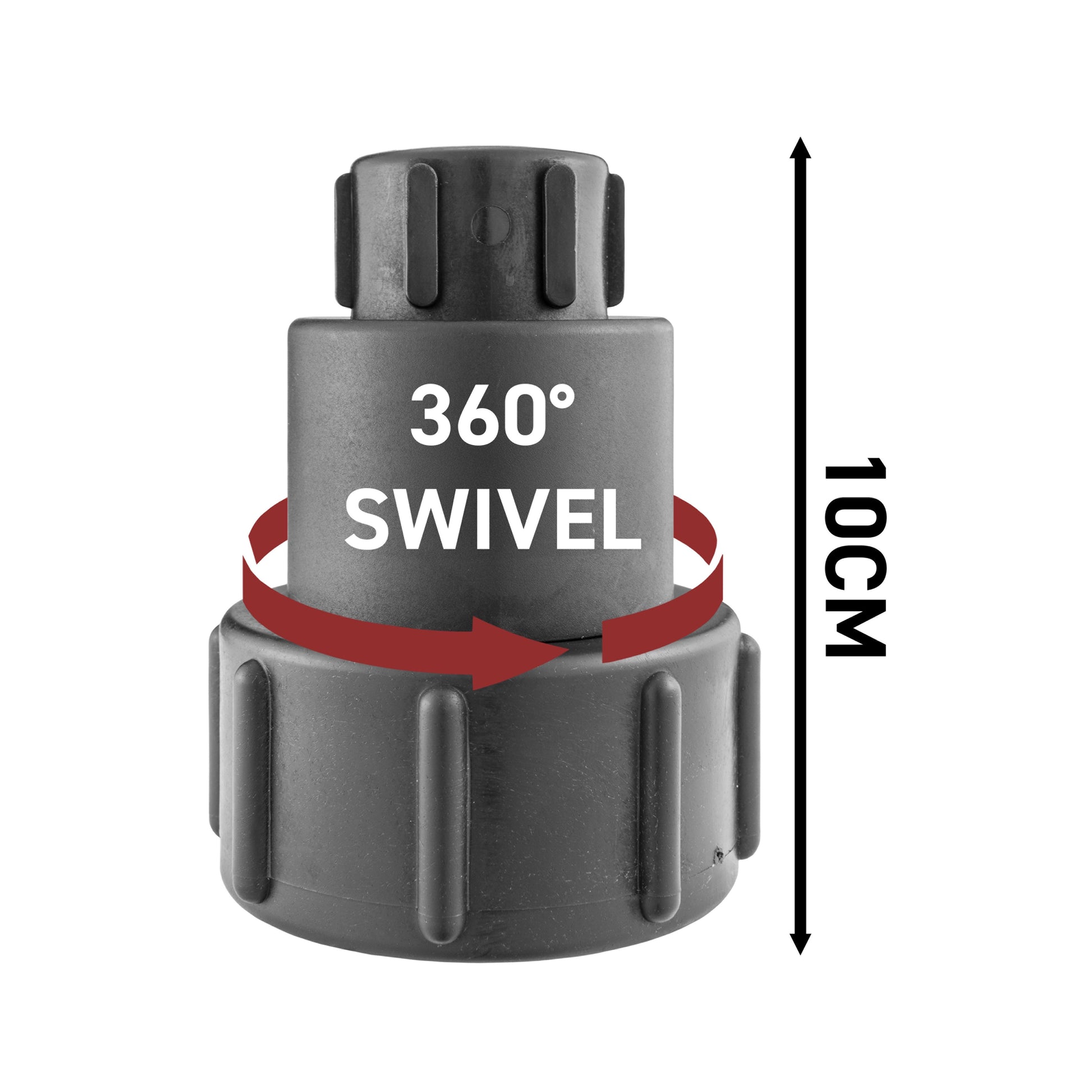 IBC 2" S60X6 - 1/2" BSP Extender Adaptor with Extended Brass Chrome Tap 1/2" Barb - Best4Trade-Retail Garden watering