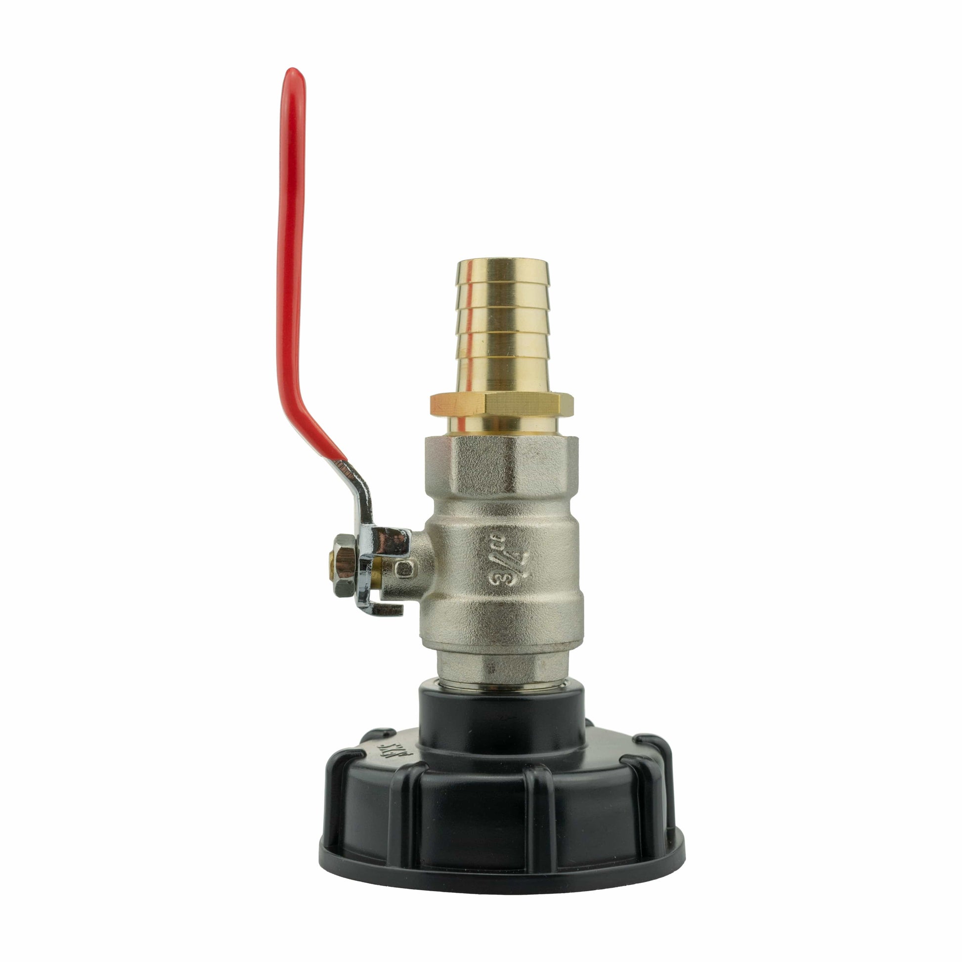 IBC 2” S60X6 Cap with Lever Valve and 19mm Brass Barb - Best4Trade-Retail