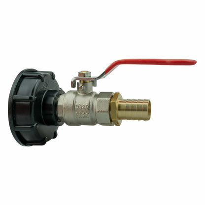 IBC 2” S60X6 Cap with Lever Valve and 19mm Brass Barb - Best4Trade-Retail